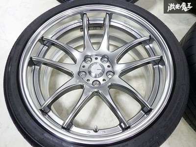JDM Deep RimConcave WORK EMOTION CR 2P 19x9J +23 / +20 PCD112 5H 5-hole (No Tires) - Image 3