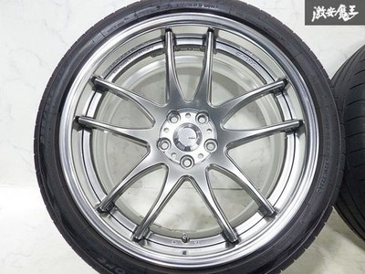 JDM Deep RimConcave WORK EMOTION CR 2P 19x9J +23 / +20 PCD112 5H 5-hole (No Tires) - Image 6