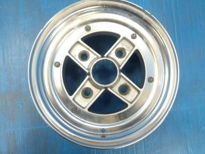 JDM Used SSR FL-2 aluminum wheels single item 104.5J 4-hole 4H 110 sil (No Tires) - Image 2