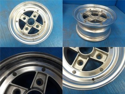 JDM Used SSR FL-2 aluminum wheels single item 104.5J 4-hole 4H 110 sil (No Tires) - Image 4