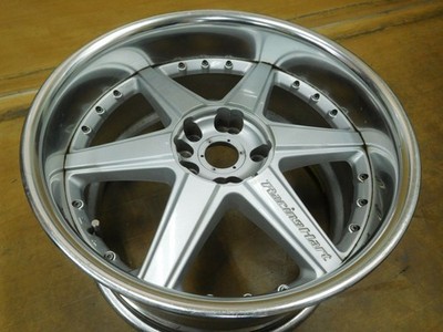 JDM 16-640 Rare Racing Heart TYPE-CR 18in 10J +21 2-Wheel Set R33 R34 GT-R S (No Tires) - Image 5