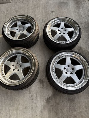 JDM K.BREAK Five Star 19-inch 9J +35 10J +23 Rare Step Rim Deep Rim (No Tires)