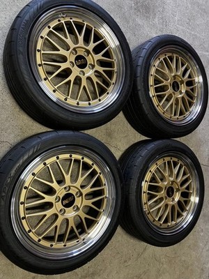 JDM Excellent condition used BBS LM wheels for 60 series Prius set of (No Tires)