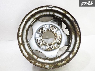 JDM Rare Genuine HONDA S600/S800 Steel Wheel 5-Wheel Set 13x4.5J +32 actual (No Tires) - Image 9