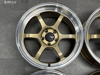 JDM Forging Popular WheelsAdvan Racing R6 18in 10.5J +15 PCD114.3 4Boo (No Tires) - Image 5