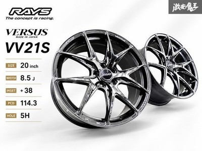 JDM Perfect for custom builds RAYS VERSUS / VV21S 20x8.5J +38 PCD114.3 (No Tires)