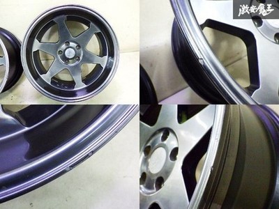 JDM Deep Rim 326POWER YBK-S Yabaking 18x10.5J -5 / 9.5J -2 PCD114.3 5H (No Tires) - Image 3