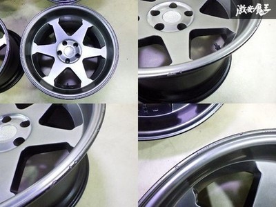 JDM Deep Rim 326POWER YBK-S Yabaking 18x10.5J -5 / 9.5J -2 PCD114.3 5H (No Tires) - Image 4