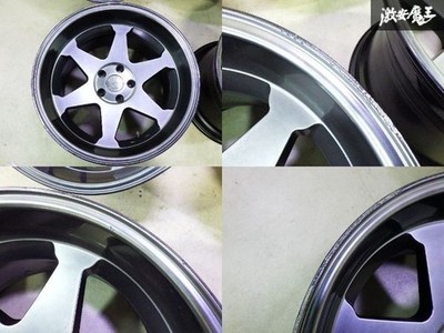 JDM Deep Rim 326POWER YBK-S Yabaking 18x10.5J -5 / 9.5J -2 PCD114.3 5H (No Tires) - Image 5
