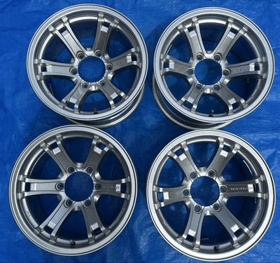 JDM Rare WEDS KEELER FORCE 16-inch 8J Inset +2 PCD139.7 KEELER br WEDS (No Tires)