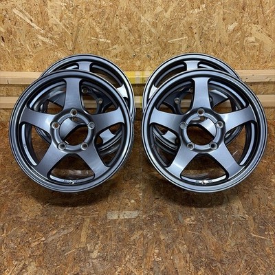 JDM Rare Size MID Jimny Exclusive Setting 16x5.5J+22 139.7/5 holes (No Tires)