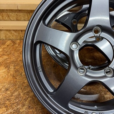 JDM Rare Size MID Jimny Exclusive Setting 16x5.5J+22 139.7/5 holes (No Tires) - Image 3