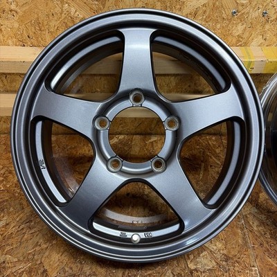 JDM Rare Size MID Jimny Exclusive Setting 16x5.5J+22 139.7/5 holes (No Tires) - Image 6