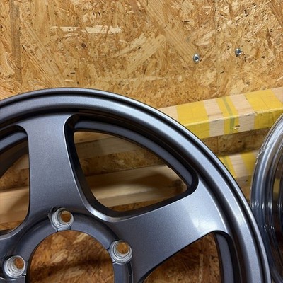 JDM Rare Size MID Jimny Exclusive Setting 16x5.5J+22 139.7/5 holes (No Tires) - Image 7