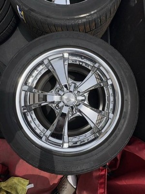 JDM WORK LS BRIGHTRING SUV 20x9.5J +50 PCD150 5-hole Land Cruiser 100 2 (No Tires) - Image 3