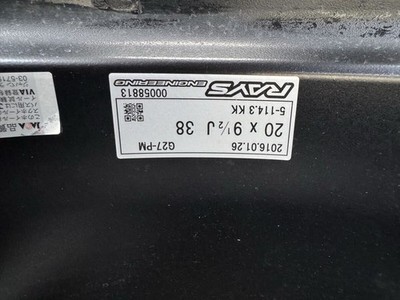 JDM Rays Volk Racing G27 Progressive Model 20-inch 9.5j +38 5-hole 114 (No Tires) - Image 9