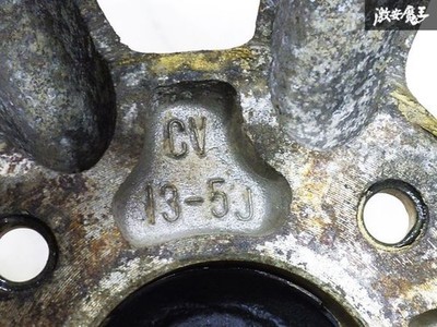 JDM Rare Watanabe typeCV 13x5J +33 actual measurement PCD120 4-hole 4H (No Tires) - Image 9
