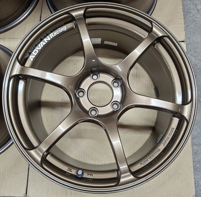JDM Excellent Condition Yokohama ADVAN Racing RG3 Wheels 4-Wheel Size (No Tires) - Image 2