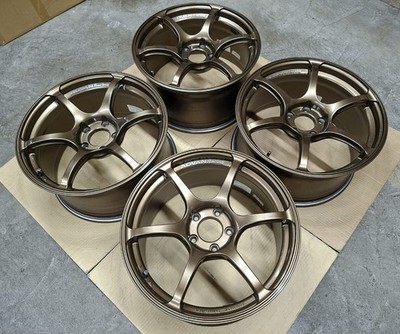 JDM Excellent Condition Yokohama ADVAN Racing RG3 Wheels 4-Wheel Size (No Tires) - Image 6