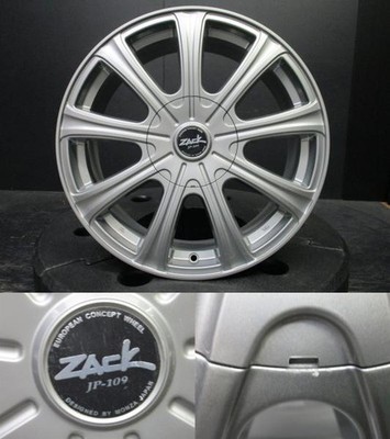 JDM Zack JP-109 Zack 7.5J-18+48 5H100/114.3 Bridgestone Zack VRX3 225/ (No Tires) - Image 5