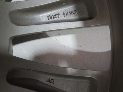 JDM 26-15-93 Skyline Genuine Aluminum Wheel 4-Wheel Set with Nuts 17-in (No Tires) - Image 3