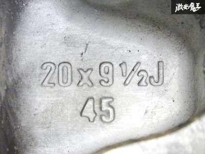 JDM NISSAN Genuine RAYS R35 GT-R Late Model Front Wheel 20x9.5J +45 PC (No Tires) - Image 7