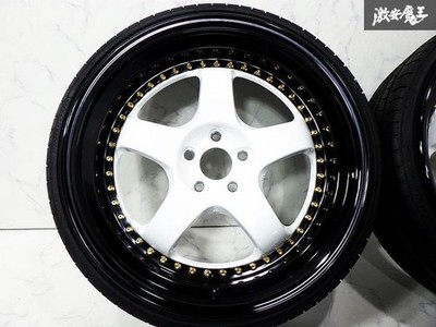 JDM Deep rim WORK Meister S1 3-piece 20x8.5J +10 PCD 114.3 5-hole Excel (No Tires) - Image 5
