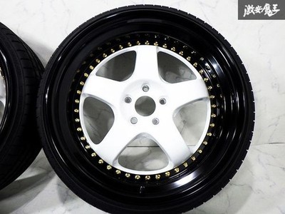 JDM Deep rim WORK Meister S1 3-piece 20x8.5J +10 PCD 114.3 5-hole Excel (No Tires) - Image 6