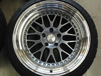 JDM Koshigaya 09-131415 Unused ELEMENT E55 18-inch 4-Wheel Set Fairlady (No Tires) - Image 4
