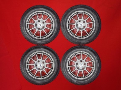 JDM 4-Wheel Set for BMWDunlop Winter Maxx 02 WM02 205/55R16 91Q TECMAG (No Tires)