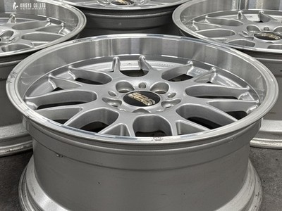 JDM Forged BBS RG-R RG737 18in 8.5J +13 PCD120 4-Wheel Set for BMW E34 (No Tires) - Image 2