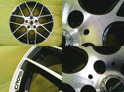 JDM Used Elgrand ZR-V aluminum wheels X-SPEED 18x7.5J +53 5H PCD114.3 i (No Tires) - Image 2