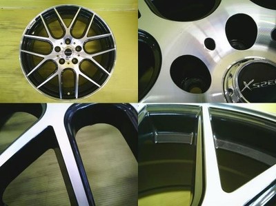 JDM Used Elgrand ZR-V aluminum wheels X-SPEED 18x7.5J +53 5H PCD114.3 i (No Tires) - Image 5