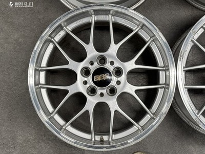 JDM Forged BBS RG-R RG737 18in 8.5J +13 PCD120 4-Wheel Set for BMW E34 (No Tires) - Image 3