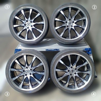 JDM Work Schwart SC2 20-inch wheels (No Tires)