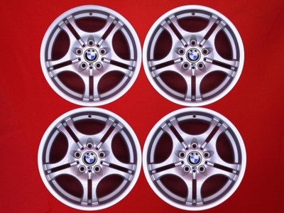 JDM Used genuine BMW 3 Series E46 M Sport alloy wheels 4-Wheel Set type 7.5 (No Tires)