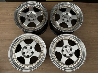 JDM Repainted OZ Futura Pegasus 4Wheels 17x8.5+35 9.5+45 5x114.3 (No Tires)