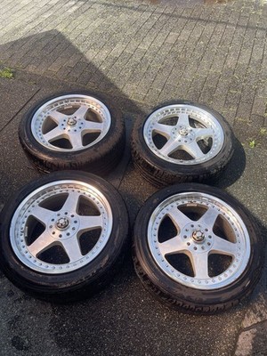 JDM Veilside Andrew 4Wheels 17x7.5+23 8+35 4&5x114.3 (No Tires)