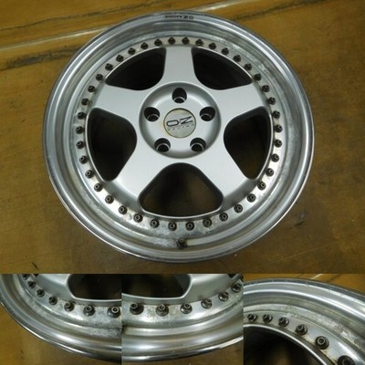 JDM OZ PEGASO 4Wheels 18x8.5+45 10+45 5x114.3 (No Tires) - Image 4