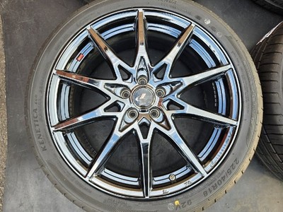 JDM Tires Included Prius/Corolla Touring/86 Weds LeonisSVKenda KR203 2 (No Tires)