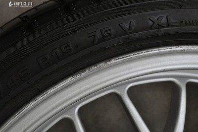 JDM Forged BBS RG-F 15in 6.5J +37 PCD100 Economist ATR-K 165/45R15 for (No Tires) - Image 9
