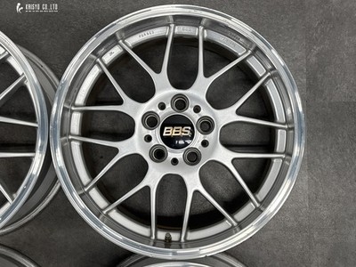 JDM Forged BBS RG-R RG737 18in 8.5J +13 PCD120 4-Wheel Set for BMW E34 (No Tires) - Image 6