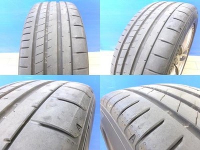 JDM Used T33 X-Trail 4-Wheel Set Yokohama AVS Model T5 8.5J ET45 + ADVAN Spo (No Tires) - Image 6