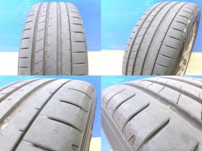 JDM Used T33 X-Trail 4-Wheel Set Yokohama AVS Model T5 8.5J ET45 + ADVAN Spo (No Tires) - Image 7