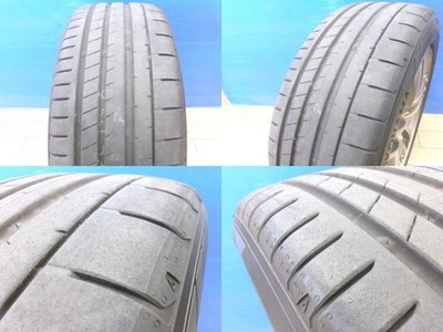 JDM Used T33 X-Trail 4-Wheel Set Yokohama AVS Model T5 8.5J ET45 + ADVAN Spo (No Tires) - Image 8