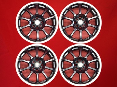 JDM Sparco DRIFT used wheels 4-Wheel Set 7J 16-inch PCD100 4-hole +37 offset (No Tires)