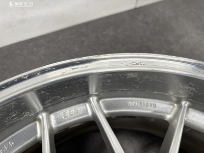 JDM Forged BBS RG-R RG737 18in 8.5J +13 PCD120 4-Wheel Set for BMW E34 (No Tires) - Image 8