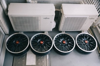 JDM Pick-up only BBS RG-F RG517 16x5.5J 4/100 +45 BBD 4-Wheel Set br BBS (No Tires)