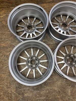JDM RareSSR typeF 19x8.5J+42 9.5J+38 PCD114.3 5-hole 5H lightweight Sil (No Tires) - Image 7
