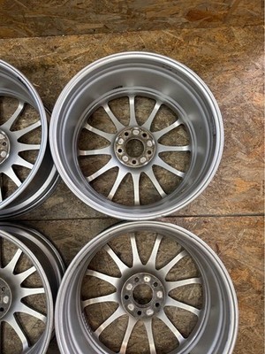 JDM RareSSR typeF 19x8.5J+42 9.5J+38 PCD114.3 5-hole 5H lightweight Sil (No Tires) - Image 10